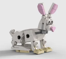 Little white rabbit