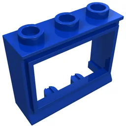 Window 1 x 3 x 2 Classic with Short Sill, No Glass