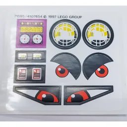 Sticker Sheet for Set 8277-1 / [No Color/Any Color]