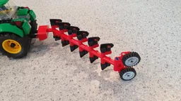 (Extendable) Plough for tractor