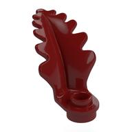 Lego Plant, Fern 2 x 3 x 2 / Dark Red