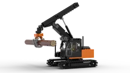 Hitachi Telescopic Log Excavator