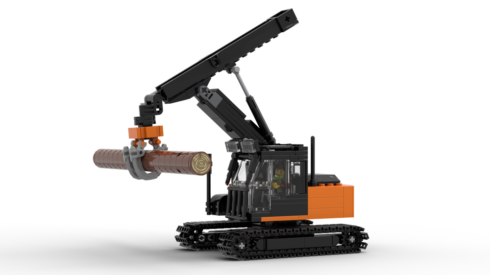 Lego Hitachi Telescopic Log Excavator