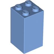 Lego Brick 2 x 2 x 3 / Medium Blue