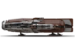 Ebon Hawk Dynamic-class freighter KOTOR (Minifig Scale)
