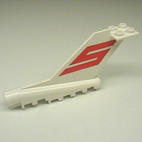 Lego Tail Vintage with Sterling Print