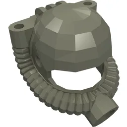 Helmet Underwater with Hose