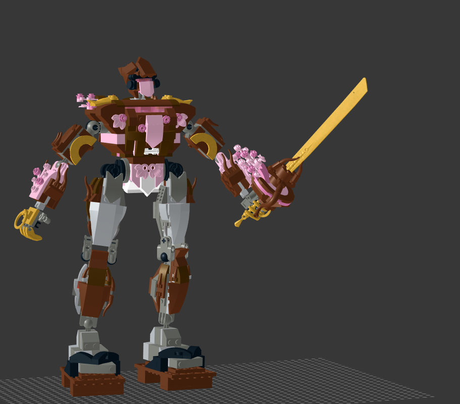Lego Cherry Blossom Mech