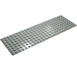 Baseplate 8 x 24 / Light Gray