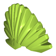 Lego Hair Mohawk / Lime