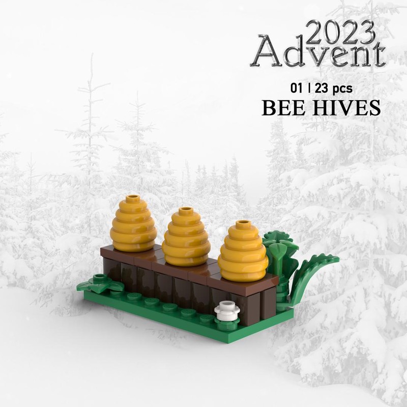 Lego Bee Hives