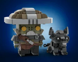 Embo & Keibu Brickheadz