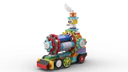 11019 Crazy locomotive (remake)