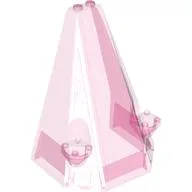 Roof / Tower 6 x 8 x 9 / Glitter Trans-Dark Pink