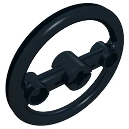 Technic Steering Pulley Large / Black