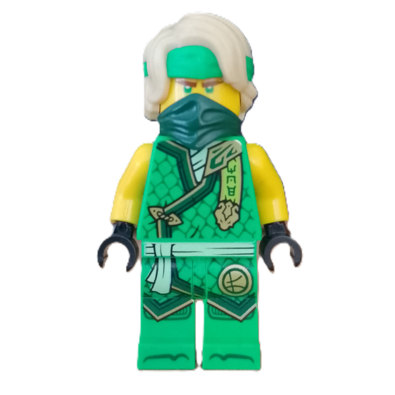 Lego Lloyd, Bright Green Robes, Hair