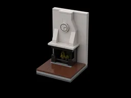a classic fireplace #1