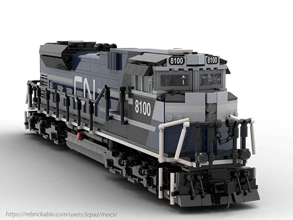 Lego Canadian National Railways CN 8100 SD70ACE