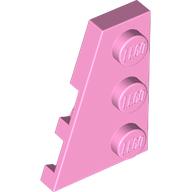 Lego Wedge Plate 3 x 2 Left / Bright Pink