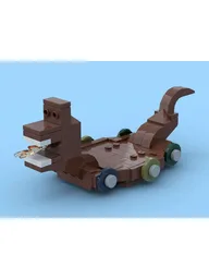 Brick-built Viking Longship