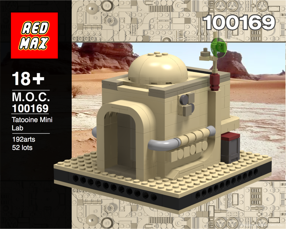 Lego Star Wars Tatooine Modular Mini lab