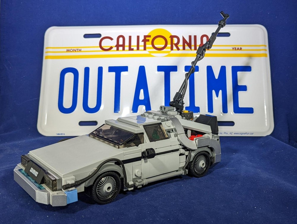 Lego Back to the Future DeLorean Time Machine
