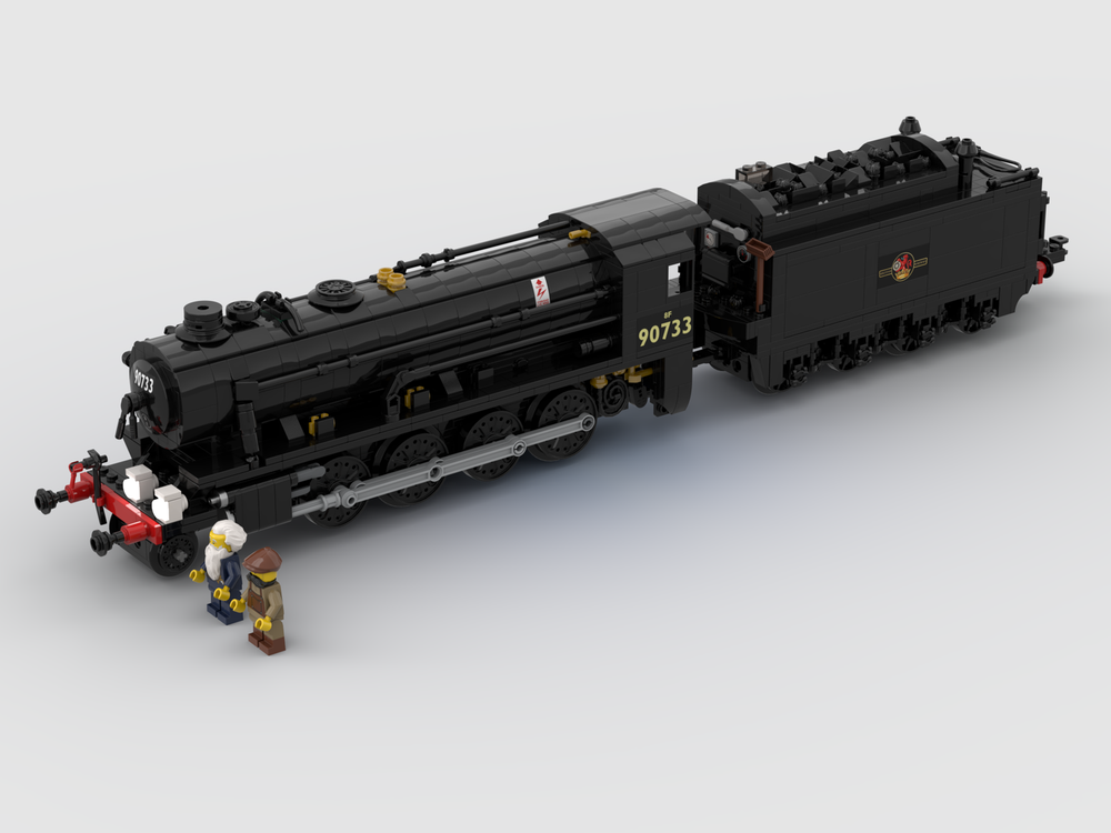 Lego WD Austerity 2-8-0 BR Black