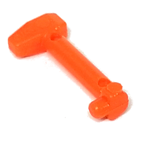Lego Headwear Accessory Rangefinder for Helmet, with Holes (Star Wars Clone Trooper) / Orange