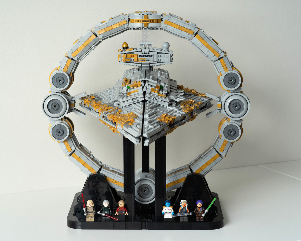 Lego The Eye of Sion incl. Thrawn's Chimaera Upgrade Kit (75394 MOD)