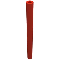 Hose Rigid 3mm D. 5L / 4.0cm / Red