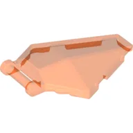 Windscreen 6 x 4 x 1 Hexagonal with Handle / Trans-Neon Orange
