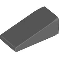 Lego Brick Sloped 18° 2 x 1 x 2/3 / Dark Bluish Gray