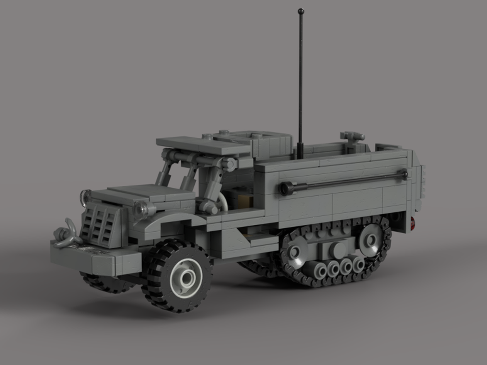 Lego American ww2 m3 halftrack