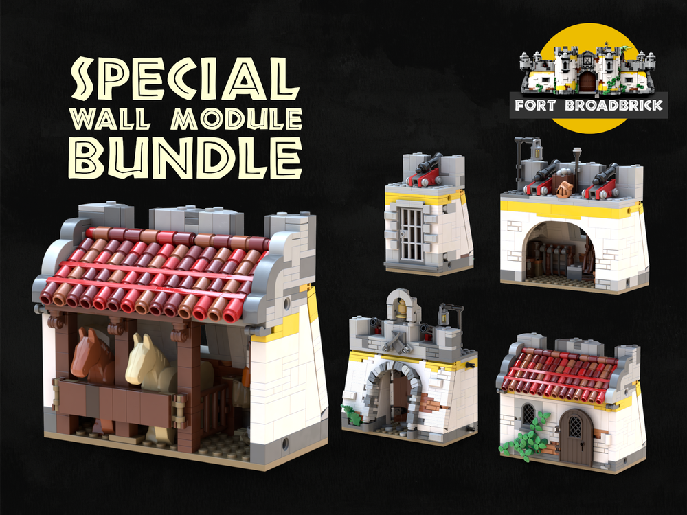 Lego Special Wall Bundle - Fort Broadbrick