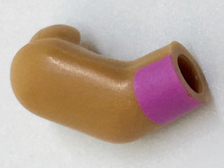 Lego Arm, Right with Dark Pink Cuff Pattern