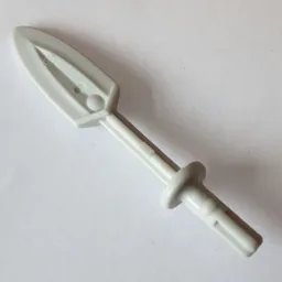 Weapon Spear from Nestle Promo Figure (Shadow Knight) / Very Light Bluish Gray