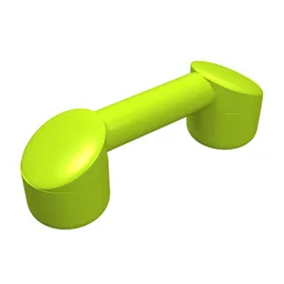 Bar 1 x 3 (Radio Handle, Phone Handset) / Lime