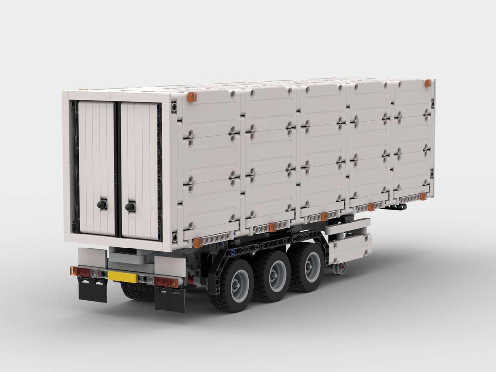 Lego 3 Axle Box Trailer for Ford F-Max or other 1:21 Technic Trucks