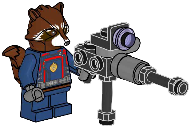 Lego Rocket Raccoon