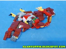 Transformer Manta Ray using set 31130