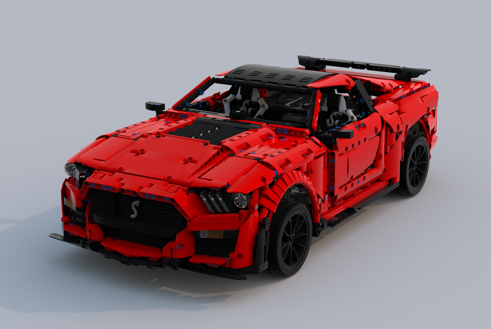 Lego Shelby Gt500 2020 "lite" version