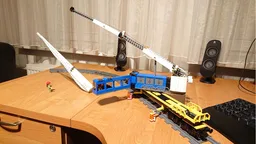 Heavy Railroad Crane