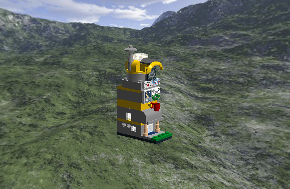 Lego brictober mini mall