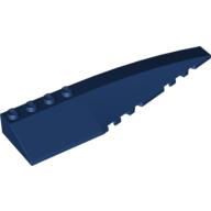 Lego Brick Wedged, Curved 12 x 3 Right / Dark Blue