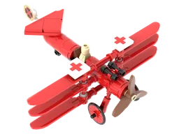 Red Baron - made from Technic rotor wings