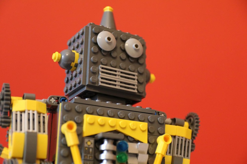 Lego Wind-up Robot