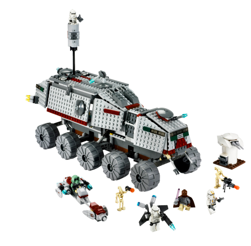 Lego Clone Turbo Tank (with Non-Light-Up Mace Windu)