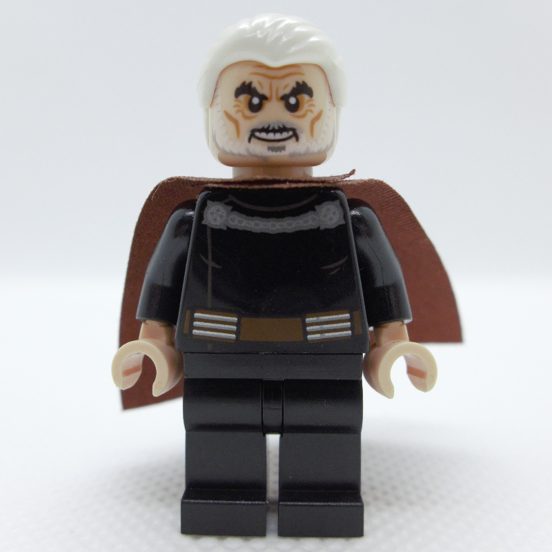 Lego Count Dooku, White Hair