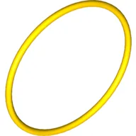 Technic Rubber Belt Large [33mm ID] [Round Cross Section] / Yellow