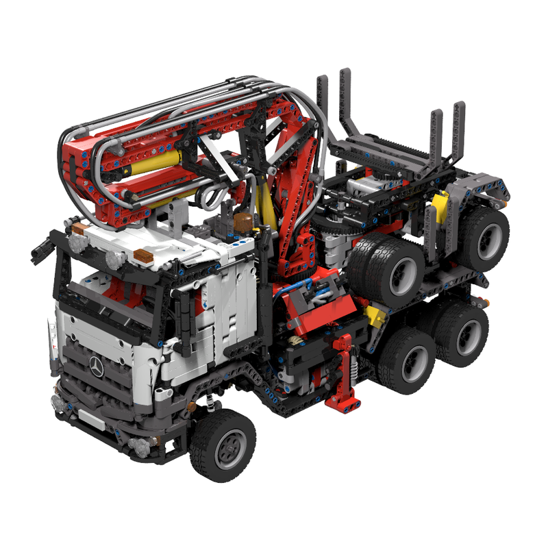 Lego 42043 Langholzlaster (long timber truck)